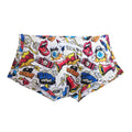 Men's Swimming Trunks Printed Boxers Low Waist Sports Quick-drying Shorts