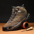 Scarpe da escursionismo da uomo Valstrend, scarpe alte, impermeabili e antiscivolo per attività outdoor e sport all'aperto
