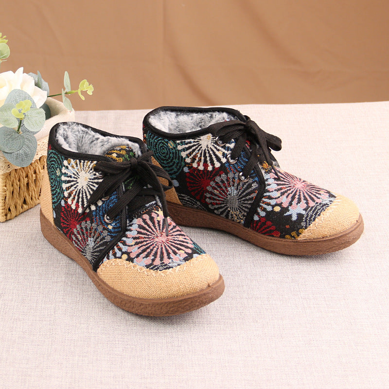 Women's Winter Cloth Shoes Non-slip