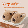 Ciabatte in cotone Valstrend per donna, con suole spesse e isolamento peluche per calore e comfort indoor