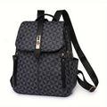 Zaino da viaggio multistrato grande capacità Valstrend, zaino casual da donna per scuola e uso quotidiano, stile semplice e moderno
