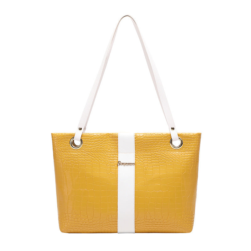 Grande borsa a sacco Valstrend, spaziosa e resistente, con manici robusti, ideale per shopping e uso quotidiano.