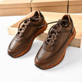 Men's First Layer Cowhide Retro Sports Casual Shoes