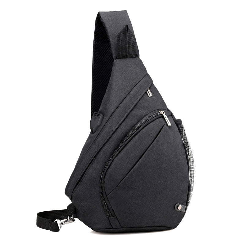 Grande borsa a spalla traspirante Valstrend con porta USB, design elegante e spazio per il trasporto comodo e pratico.
