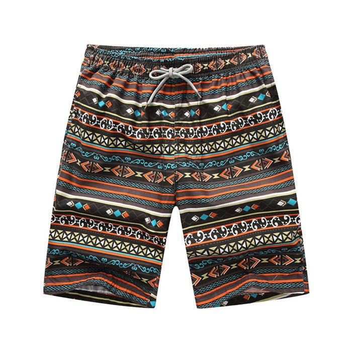 Shorts da spiaggia estivi casual Valstrend, pantaloncini leggeri con stampe colorate ideali per il mare e il tempo libero