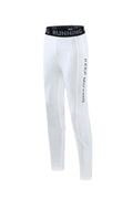 Leggings da uomo stretch fitness Valstrend, aderenti e elastici, ideali per allenamenti e attività sportive, neri con dettagli moderni