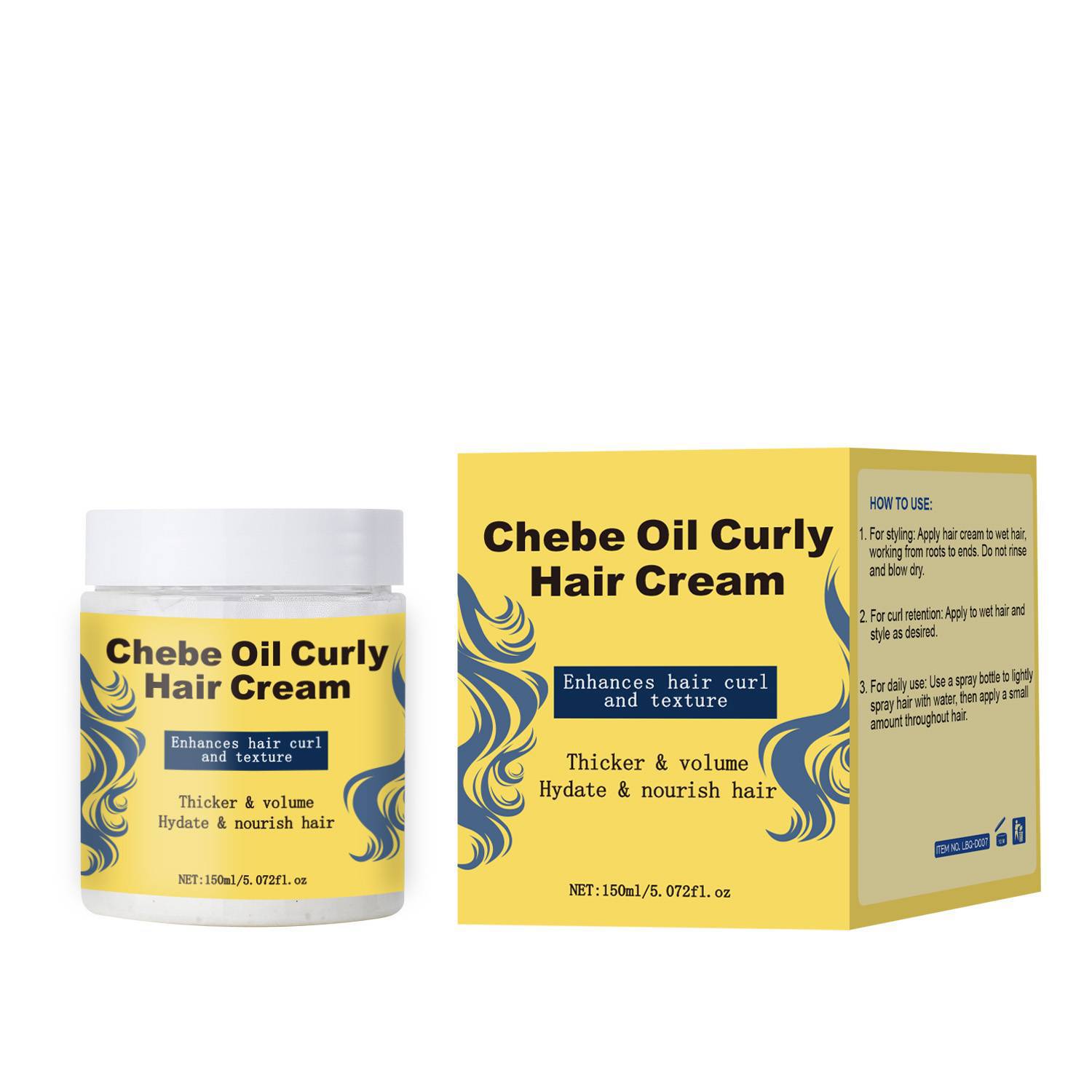 Crema per palpebre doppie e capelli ricci di Valstrend Shop, crema fluffy per cura dei capelli e delle palpebre.