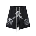 Pantaloncini sportivi da strada europei e americani Valstrend, dettagli in tessuto leggero e stile urbano.