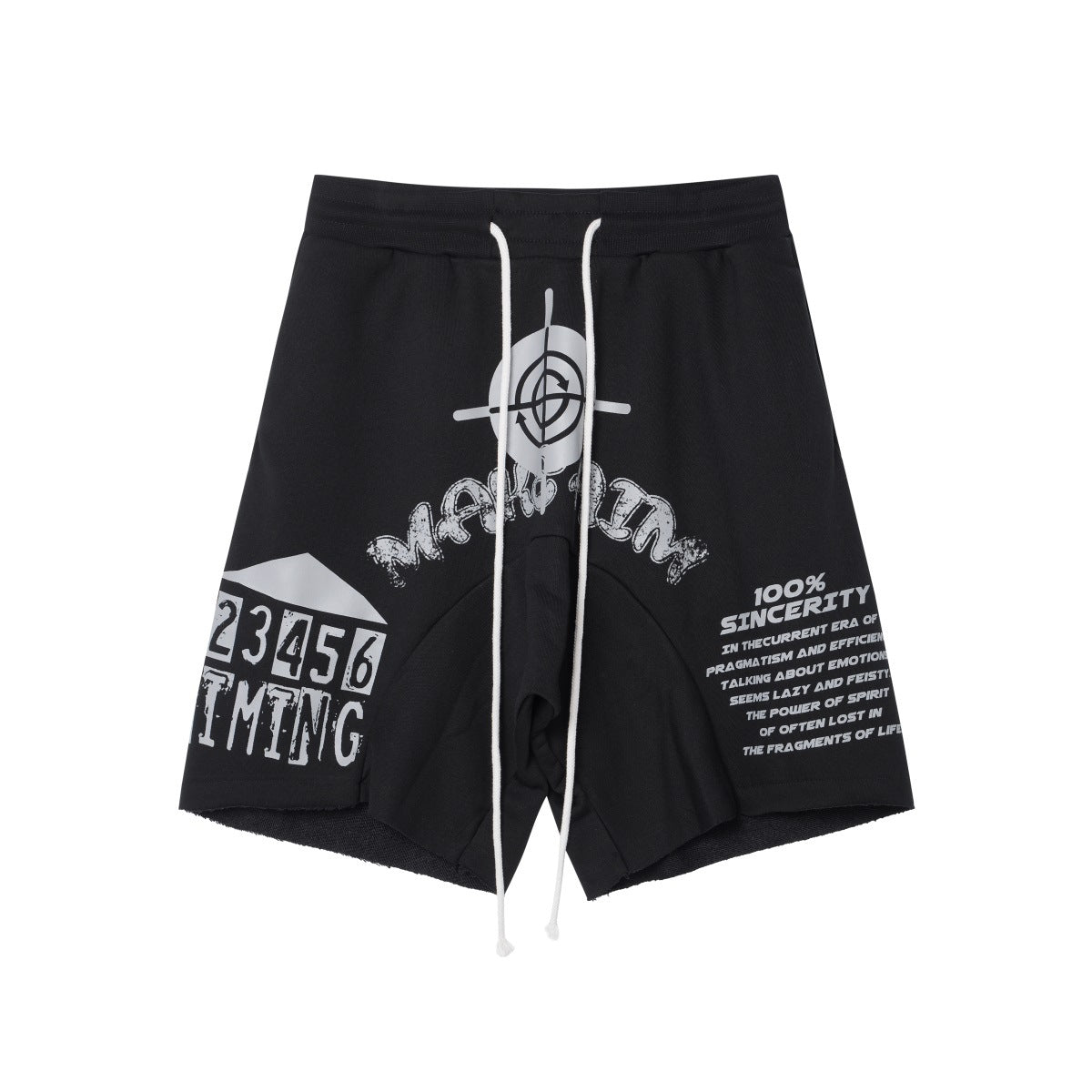 Pantaloncini sportivi da strada europei e americani Valstrend, dettagli in tessuto leggero e stile urbano.