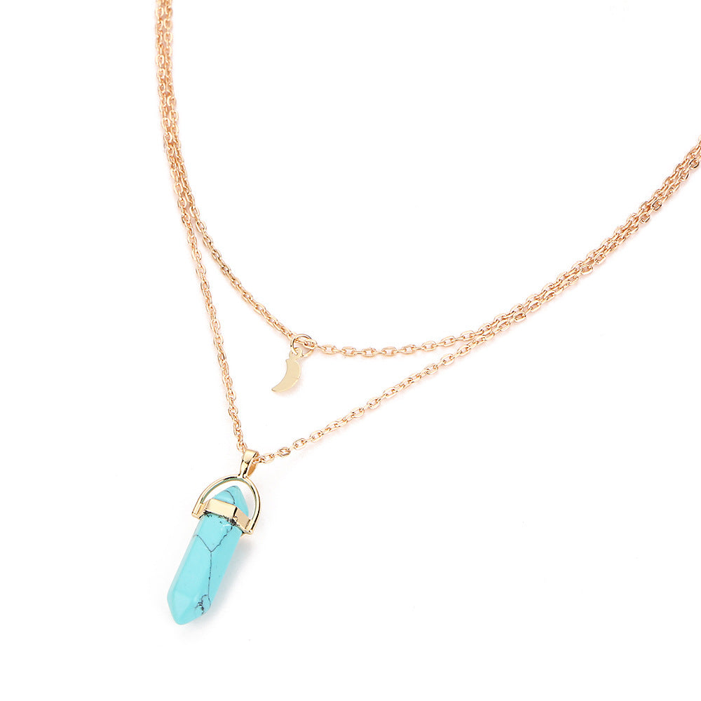 Collana Goddess Celestiale Valstrend con pendente a forma di dea, delicata e dettagliata in stile etereo, per un look elegante e spirituale.