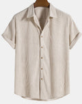 Casual Short-sleeved Men's Shirt