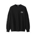 Maglione crew neck Valstrend con lettere a rottura in colore a contrasto, stile casual e moderno.