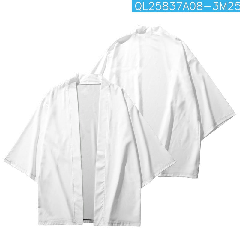Camicia cropped da uomo Valstrend, cardigan con stampa 3D, stile moda uomo, dettaglio visibile in tessuto e design moderno