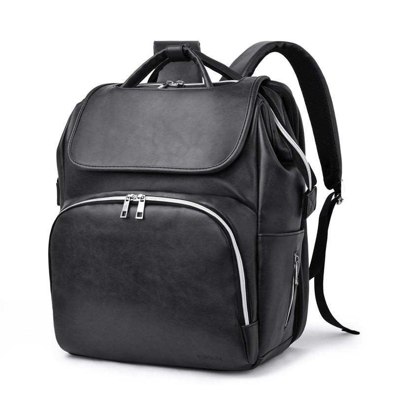 Borsa per pannolini per bebé Valstrend, leggera e capiente, antipioggia, multifunzione con tracolla per mamma e bebé.