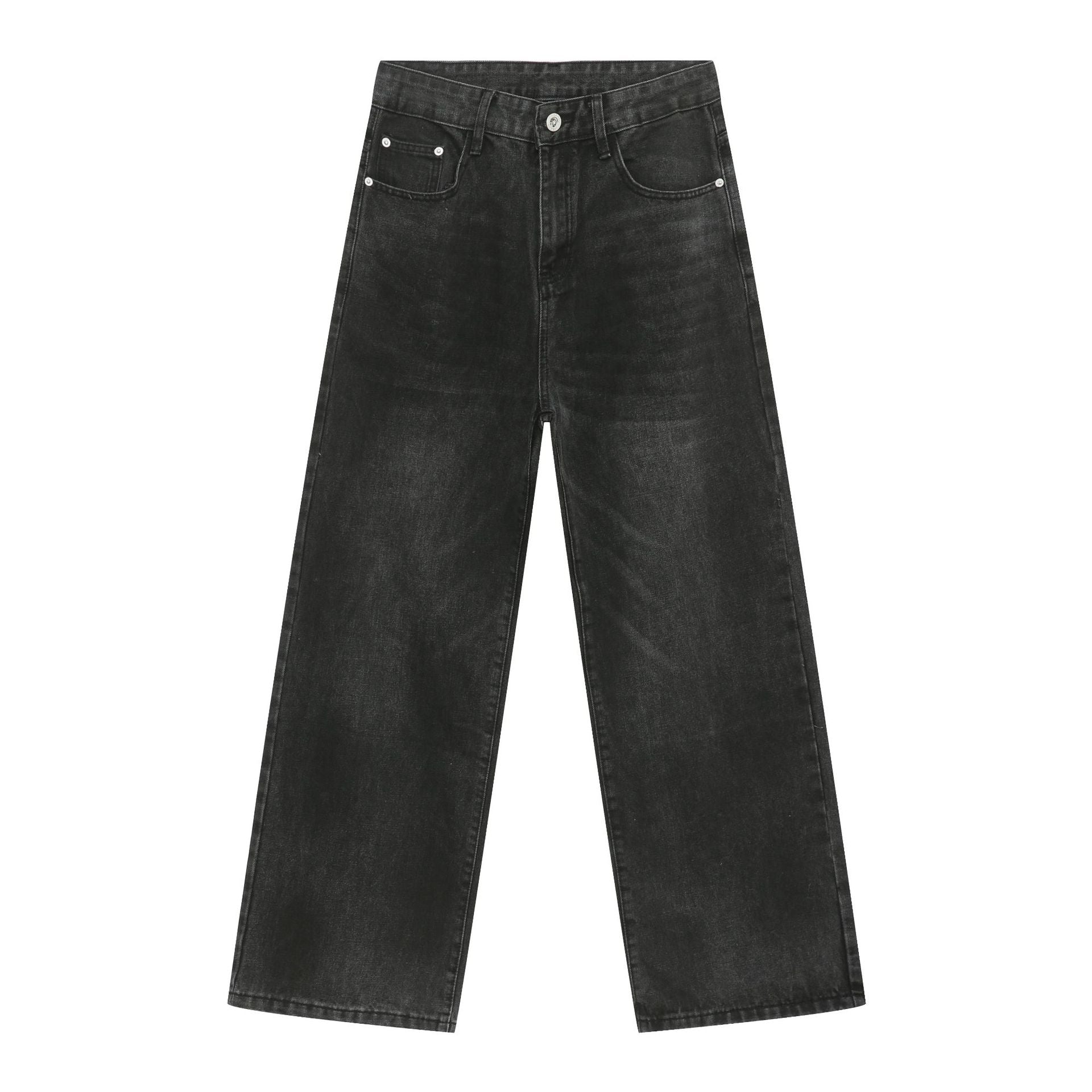 Men's Fashion Casual Loose Straight Jeans