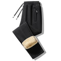 Pantaloni sport in cashmere per uomini di mezza età ed anziani, stile comodo e caldo, marchio Valstrend shop.