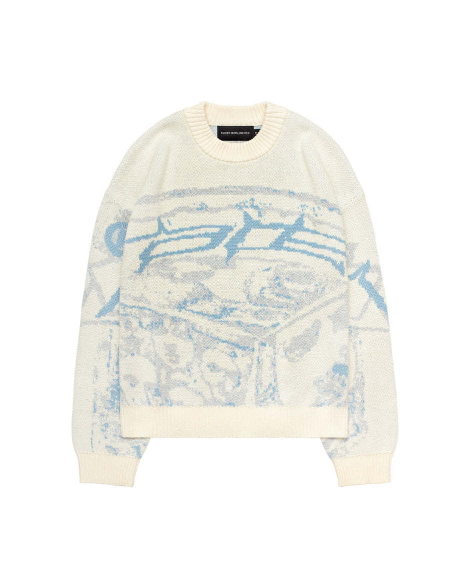 Maglione da uomo Valstrend con stampa, girocollo, design casual e comodo, ideale per il tempo libero.