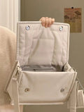 Large Capacity Stacked Shoulder Crossbody Underarm Sports Bag