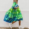 Vestito morbido da donna Valstrend, vestibilità larga e stile dolce, in tessuto leggero e colorato, perfetto per look casual.