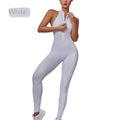 Women's Standing Neck Zippered Cardigan Yoga Sportswear