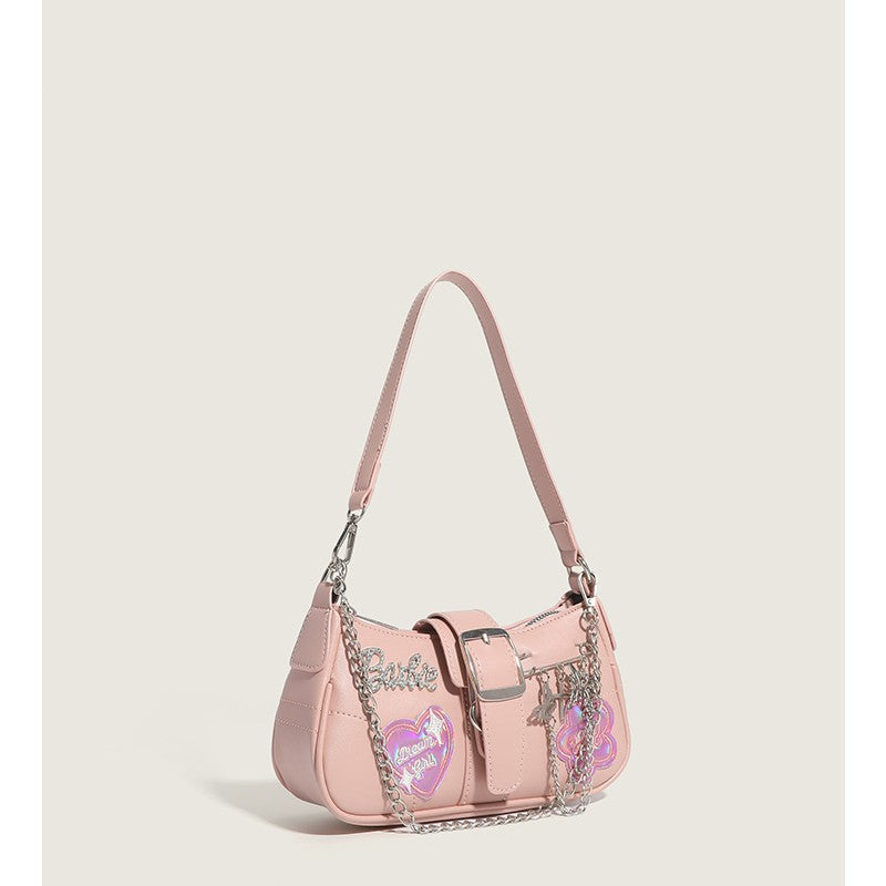 Borsa a spalla a una spalla Valstrend, borsa sottobraccio femminile in stile baguette con design elegante e compatto.