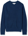 Crew Neck Casual Men's Sweater Loose Pullover Knitwear