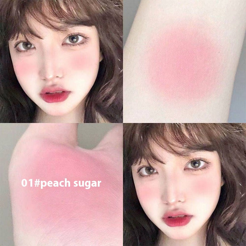 Palette di blush illuminante Valstrend per donne, con tonalità perlata per il trucco del viso e la correzione della pelle.