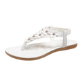 Women's Fashion Solid Color Flat Sandals