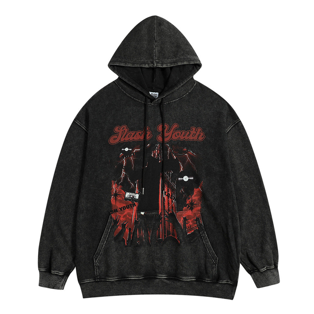 Pullover casuale da uomo Valstrend, vestibilità ampia e comoda, in tessuto morbido, perfetto per un look informale.