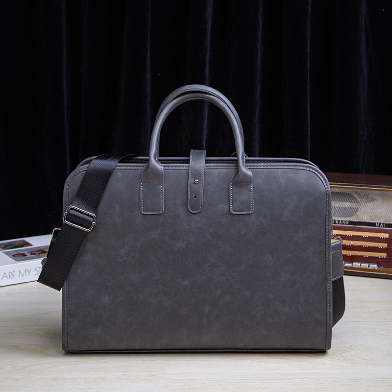 Borsa uomo Valstrend shop, borsa casual da giorno, con tasche e manici, ideale come cartella o borsa da lavoro.