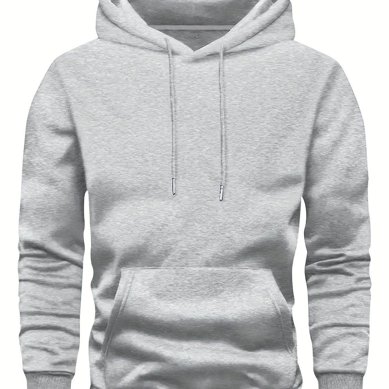 1 counts Hoodie Men's Light Version New Plus Velvet Men's Casual Versatile Fashion Brand Sweater Hat