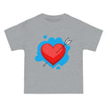 T-shirt casual con stampa digitale europea e americana, collo rotondo, marca Valstrend, vista frontale in tessuto colorato.