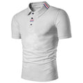 Solid Color Fashion Men's Top  T-shirt