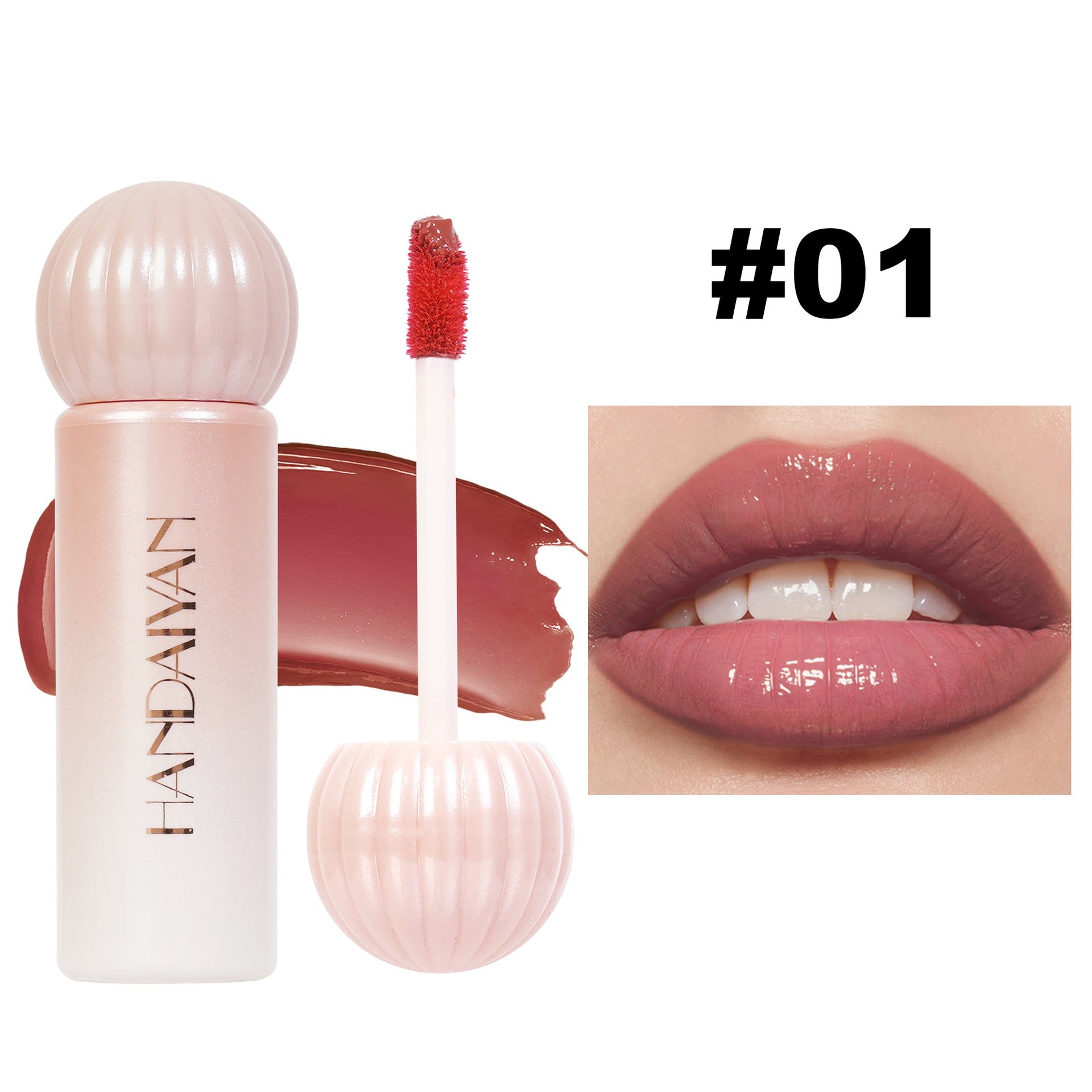 Mirror Lip Lacquer Not Easy To Fade Water Light Lip Stain Nourishing Long-lasting