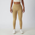 Pantaloni fitness da corsa all'aperto Valstrend, pantaloni yoga con sollevamento dei fianchi, tessuto elastico e comodo per allenamenti