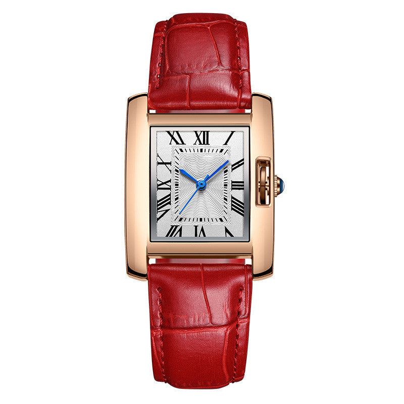 Orologio da donna Fashion Quartz Watch Valstrend con cinturino in pelle e quadrante elegante, dettagli raffinati.