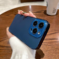 Custodia in plastica acrilica frostata con finitura elettroplaccata TPU per telefono, marca Valstrend shop, vista dettagliata.