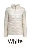 Lightweight Down Jacket Women's Short Plus Size Ultrathin Coat