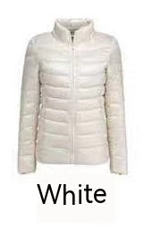 Lightweight Down Jacket Women's Short Plus Size Ultrathin Coat