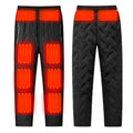 Pantaloni in cotone termici invernali Valstrend con controllo elettronico della temperatura e riscaldamento intelligente.