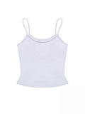 American Hot Girl Camisole Women's Slim Bottoming Shirt Short Top