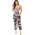 Pantaloni skinny con multi-tasche e cintura in camouflage, stile europeo e americano, di marca Valstrend shop.