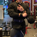 Maglione sportivo a righe colorate per uomo di Valstrend Shop, felpa a maniche lunghe in tessuto solido con strisce vivaci