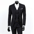 Completo da uomo Valstrend, abito con giacca a un bottone, pantaloni coordinati, stile da lavoro elegante e versatile.