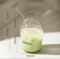 Bicchieri trasparenti in vetro borosilicato di alta qualità Valstrend, per uso domestico, con design resistente e elegante.
