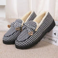 Scarpe gommino femminili imbottite in pile caldo, marca Valstrend, ideali per mantenere il calore e il comfort.
