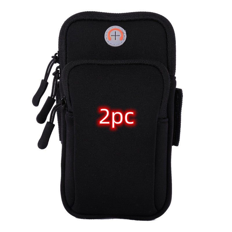 Borsa da braccio compatibile per corsa e fitness, Valstrend shop, con scomparto per smartphone e oggetti personali.