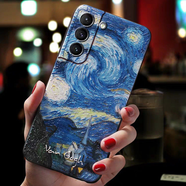 Custodia Valstrend per Samsung Galaxy S21 S20 FE Plus, cover protettivo con design resistente e dettagli colorati.