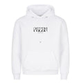 Felpa speciale edizione Pazan di Valstrend shop, tessuto morbido, cappuccio con coulisse e stampa distintiva sul fronte.