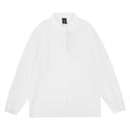 Loose And Simple National Fashion Design Sense Lapel Embroidery Cardigan Shirt